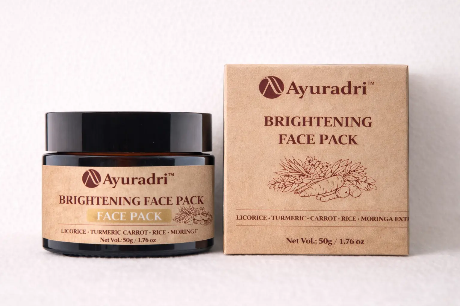 25 BRIGHTENING FACE PACK