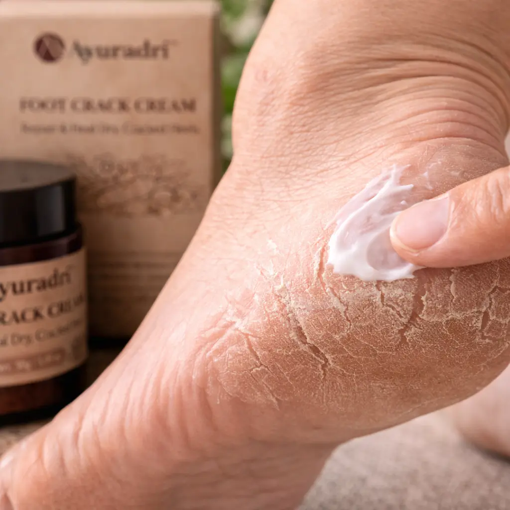 Ayuradri foot crack cream essentials 3